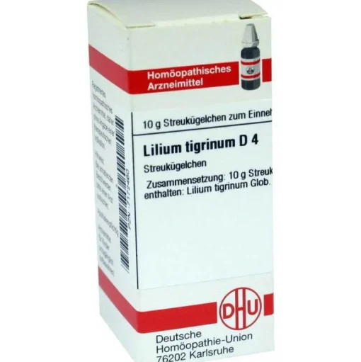 L|L-DHU Lilium tigrinum D 4 Globuli, 10 g