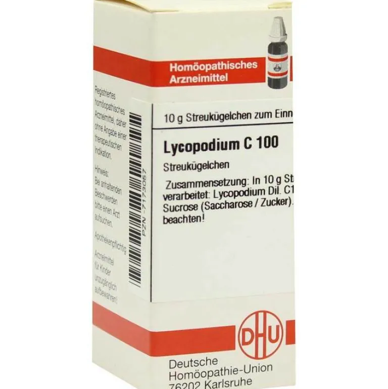 L-DHU Lycopodium C 100 Globuli, 10 g