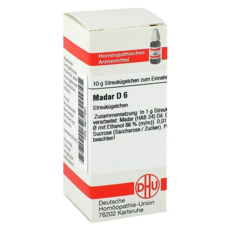 M-DHU Madar D 6 Globuli, 10 g