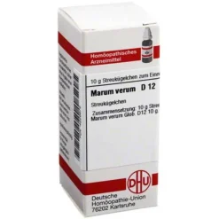 M|M-DHU Marum verum D 12 Globuli, 10 g