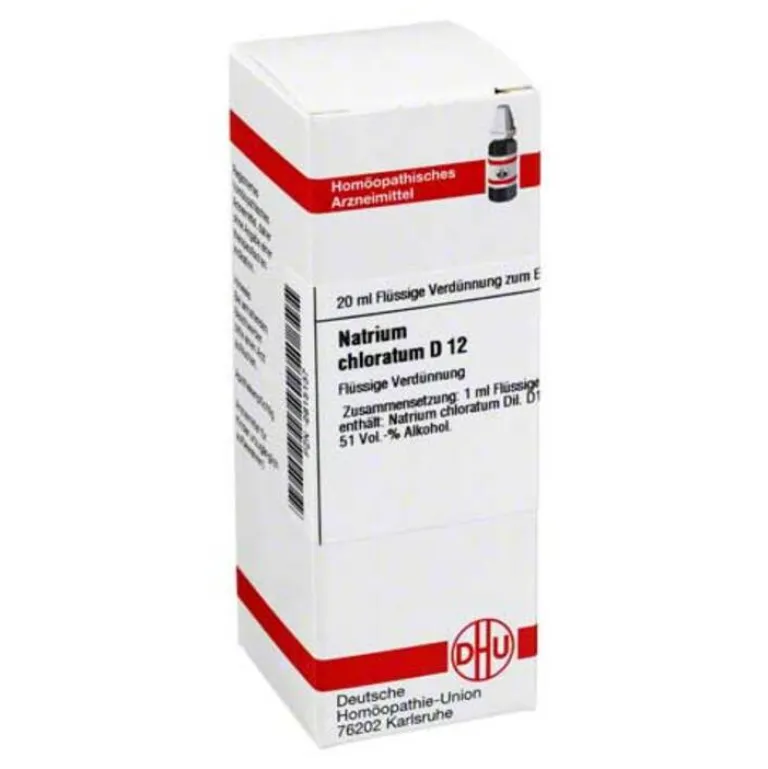 N-DHU Natrium chloratum D 12 Dilution, 20 ml
