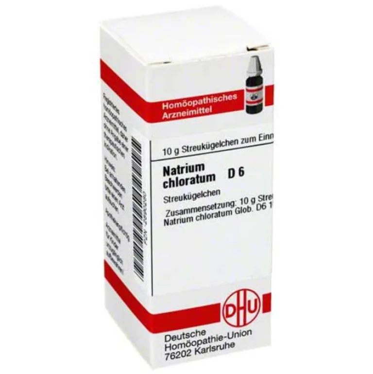 N|N-DHU Natrium chloratum D 6 Globuli, 10 g