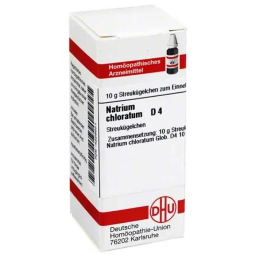 N|N-DHU Natrium chloratum D 4 Globuli, 10 g