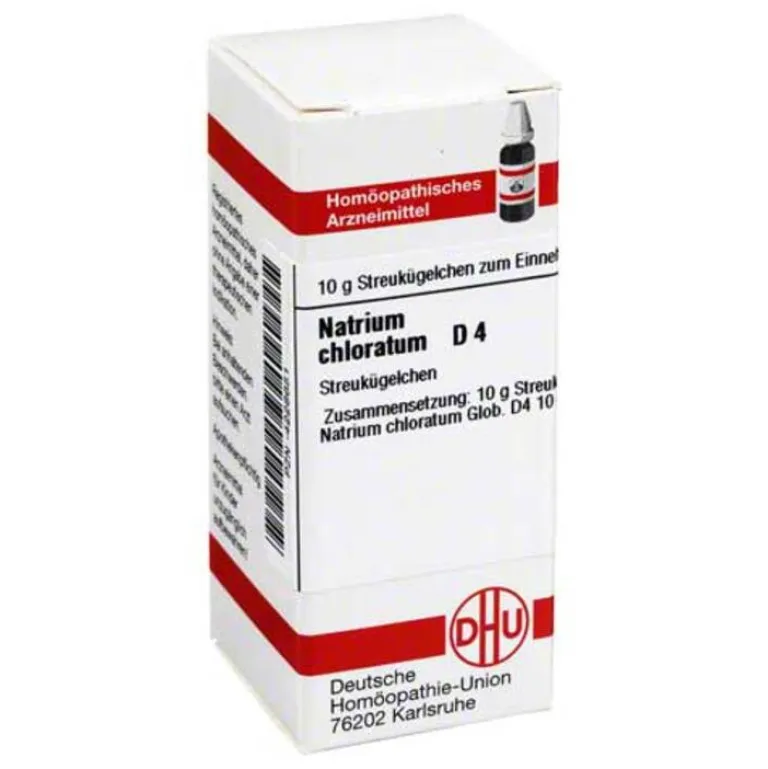 N|N-DHU Natrium chloratum D 4 Globuli, 10 g