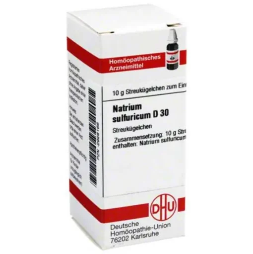 N|N-DHU Natrium sulfuricum D 30 Globuli, 10 g