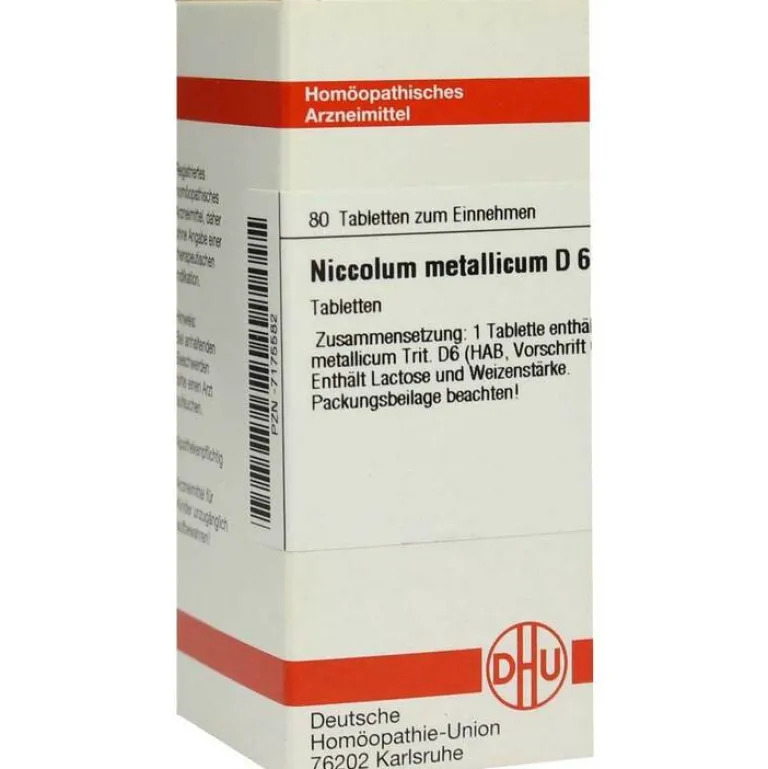N-DHU Niccolum metallicum D 6 Tabletten, 80 St
