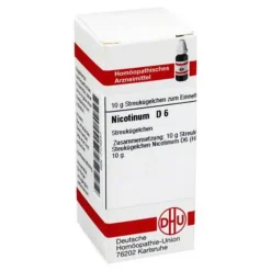 N|N-DHU Nicotinum D 6 Globuli, 10 g