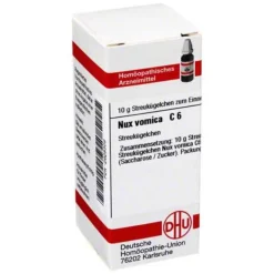 N|N-DHU Nux vomica C 6 Globuli, 10 g
