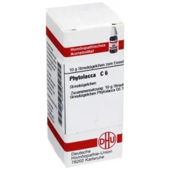 P|P-DHU Phytolacca C 6 Globuli, 10 g