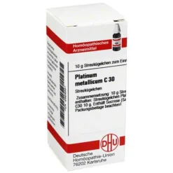 P|P-DHU Platinum metallicum C 30 Globuli, 10 g