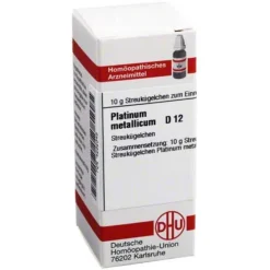 P|P-DHU Platinum metallicum D 12 Globuli, 10 g