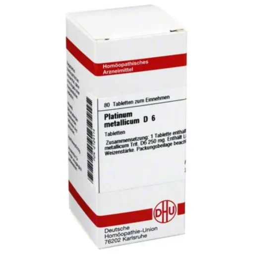 DHU P-Platinum metallicum D 6 Tabletten, 80 St