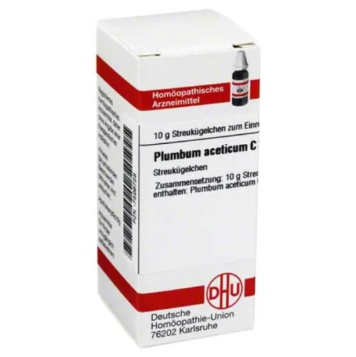 P-DHU Plumbum aceticum C 30 Globuli, 10 g