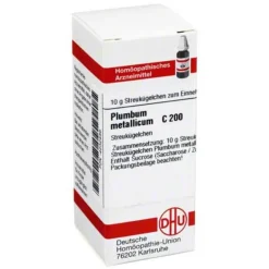 P|P-DHU Plumbum metallicum C 200 Globuli, 10 g