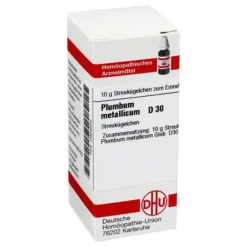 P|P-DHU Plumbum metallicum D 30 Globuli, 10 g