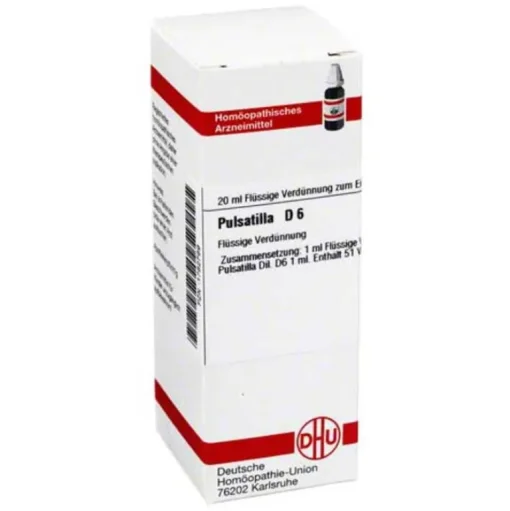 DHU P-Pulsatilla D 6 Dilution, 20 ml