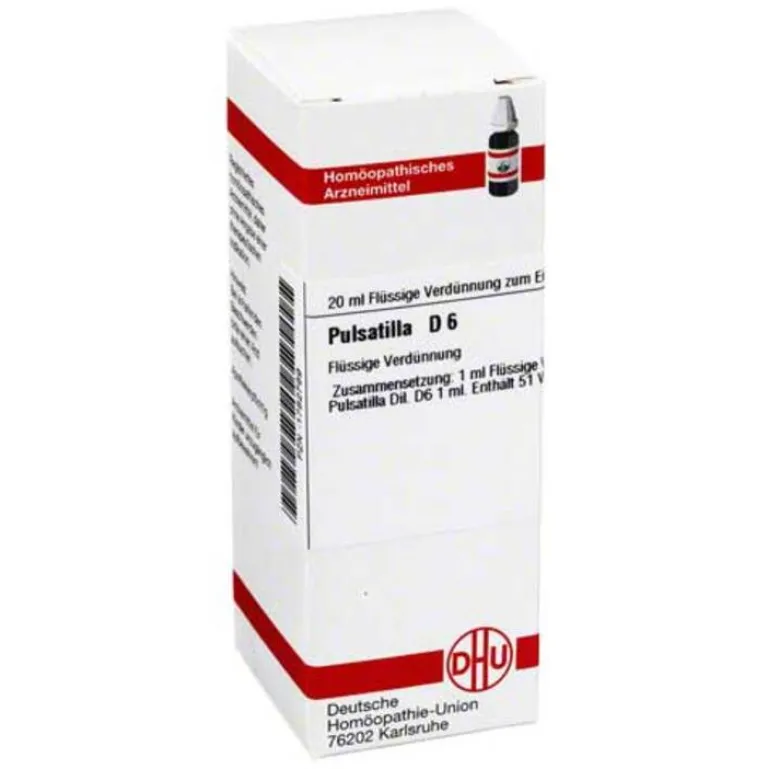 DHU P-Pulsatilla D 6 Dilution, 20 ml