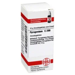 P-DHU Pyrogenium C 200 Globuli, 10 g