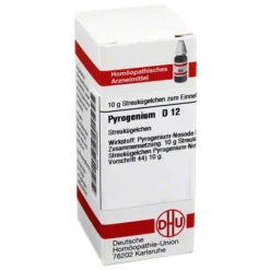 P-DHU Pyrogenium D 12 Globuli, 10 g