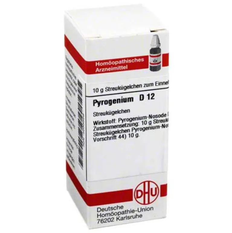 P-DHU Pyrogenium D 12 Globuli, 10 g