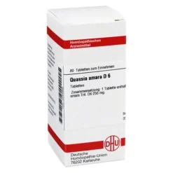 Q-R-DHU Quassia D 6 Tabletten, 80 St