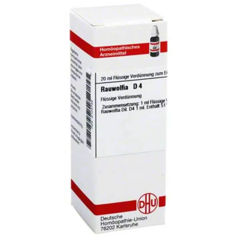 DHU Q-R-Rauwolfia D 4 Dilution, 20 ml
