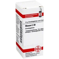Q-R|Q-R-DHU Rheum C 30 Globuli, 10 g