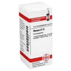 Q-R|Q-R-DHU Rheum D 12 Globuli, 10 g