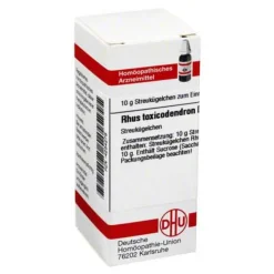 Q-R|Q-R-DHU Rhus toxicodendron D 8 Globuli, 10 g