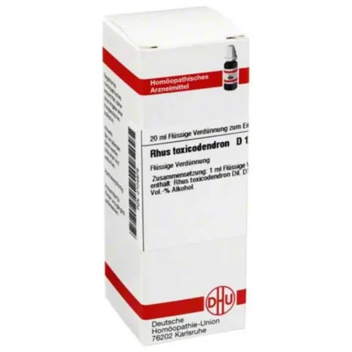DHU Q-R-Rhus toxicodendron D 12 Dilution, 20 ml