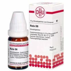 DHU Q-R|Q-R-Ruta D6 Globuli, 10 g