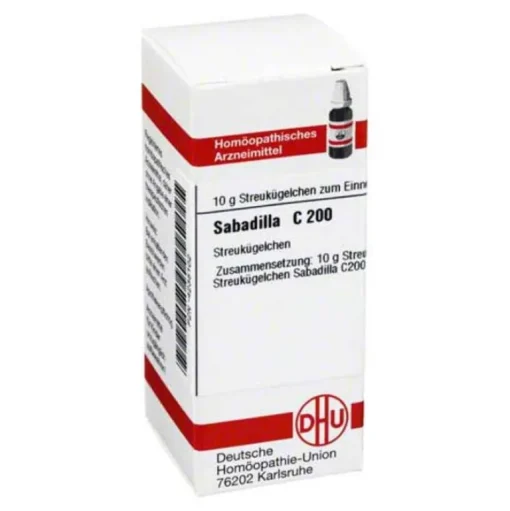S-DHU Sabadilla C 200 Globuli, 10 g