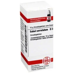 S|S-DHU Sabal serrulata D 3 Globuli, 10 g