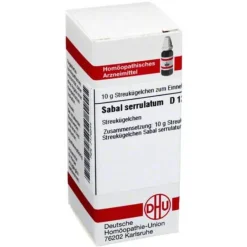 S|S-DHU Sabal serrulata D 12 Globuli, 10 g
