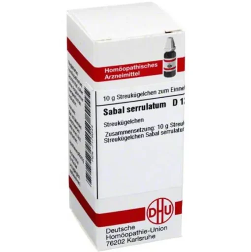 S|S-DHU Sabal serrulata D 12 Globuli, 10 g