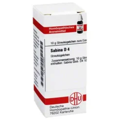 S|S-DHU Sabina D 4 Globuli, 10 g