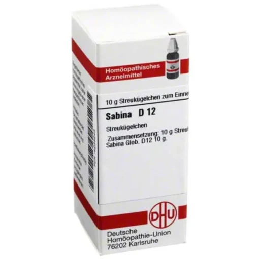 S|S-DHU Sabina D 12 Globuli, 10 g