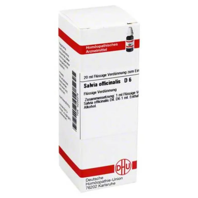 S-DHU Salvia officinalis D 6 Dilution, 20 ml