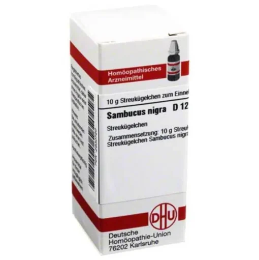 S|S-DHU Sambucus nigra D 12 Globuli, 10 g