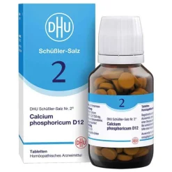DHU Schüßler-Salze Salze 1-12|D 12-DHU Schüßler-Salz Nr. 2 Calcium phosphoricum D12 Tabletten, 200 St
