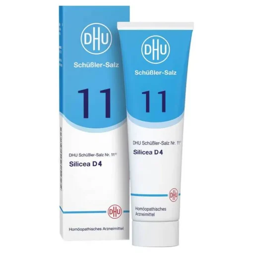DHU Schüßler-Salze Salze 1-12|Cremes & Lotionen-DHU Schüßler-Salz Nr. 11 Silicea Lotio D4, 200 ml