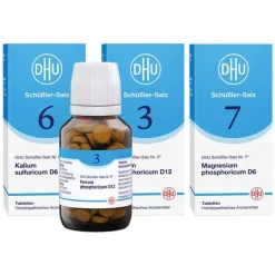 DHU Schüßler-Salze Sets-Kur mit dem Mineralsalz des Immunsystems, 600 St