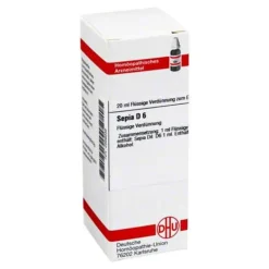 S-DHU Sepia D 6 Dilution, 20 ml