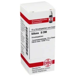 S|S-DHU Silicea D 200 Globuli, 10 g
