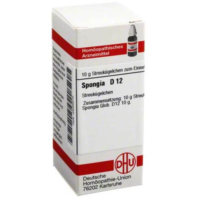 S|S-DHU Spongia D 12 Globuli, 10 g