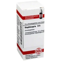 DHU S|S-Staphisagria D 6 Globuli, 10 g