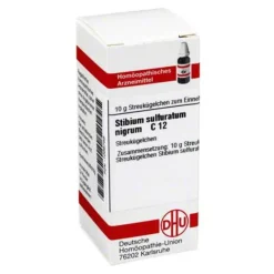 DHU S|S-Stibium sulfuratum nigrum C 12 Gl, 10 g