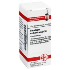 S-DHU Strontium carbonicum D 30 Globuli, 10 g