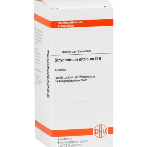 S-DHU Strychninum nitricum D 6 Tabletten, 80 St