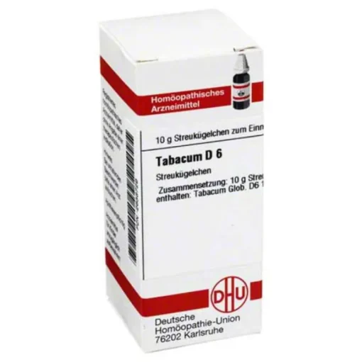 T|T-DHU Tabacum D 6 Globuli, 10 g